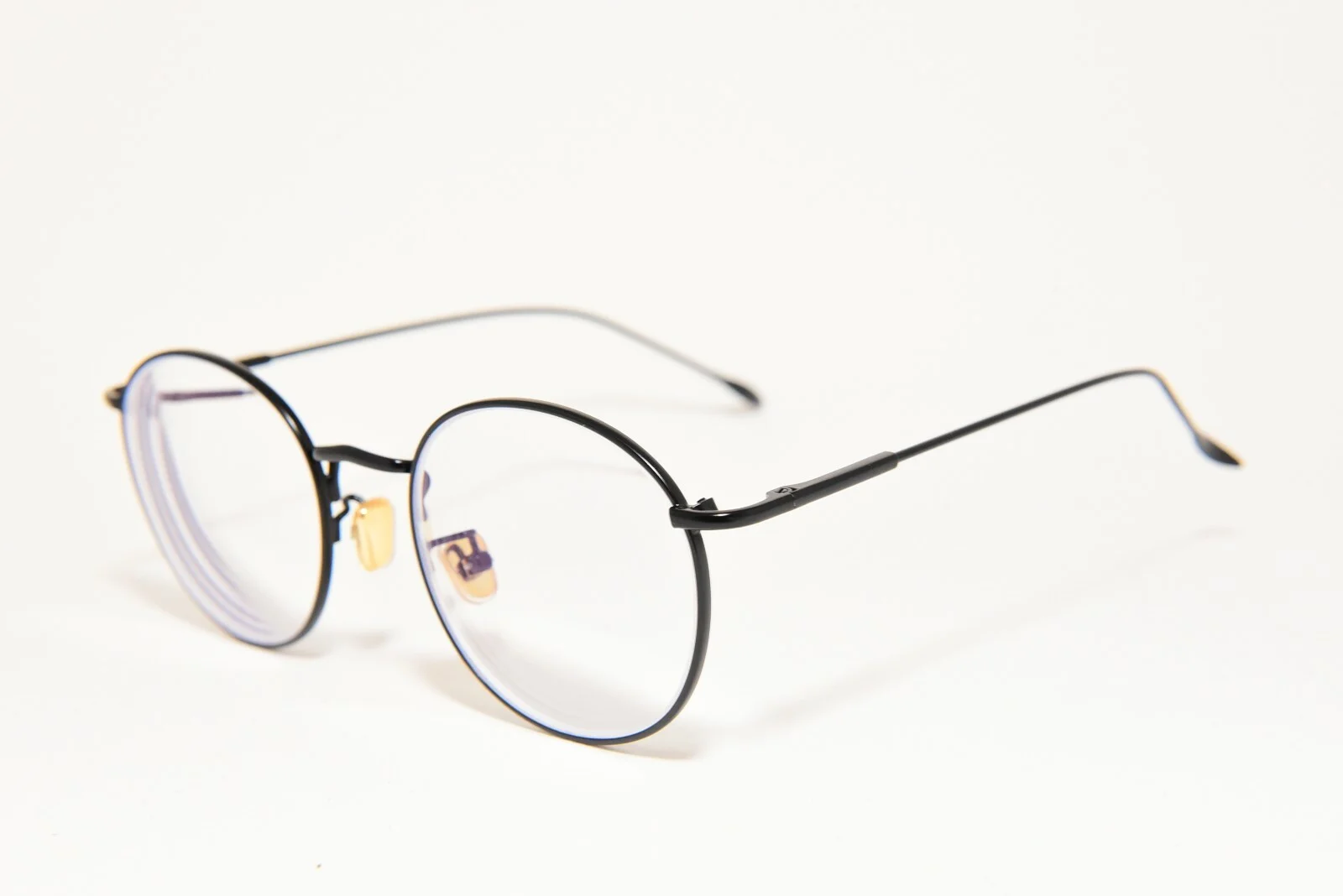 TIJN EYEWEAR HENK EYEGLASS FRAMES ROUND METAL MATTE BLACK FULL RIM 50-20-140 NEW 2