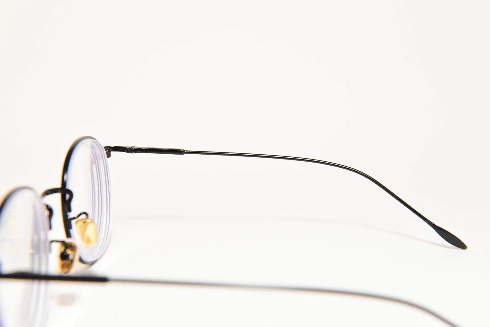 TIJN EYEWEAR HENK EYEGLASS FRAMES ROUND METAL MATTE BLACK FULL RIM 50-20-140 NEW 4
